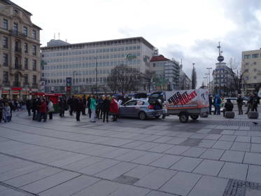 Aschermittwoch Protest zum Bayerischen Hof