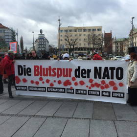 Aschermittwoch Protest zum Bayerischen Hof